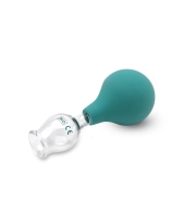 Schröpfglas mit Ball innen Ø 1,5 cm